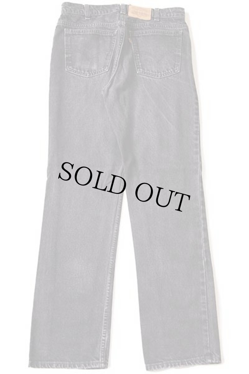画像3: 90s カナダ製 Levi'sリーバイス 619 ブラック デニムパンツ w32 L32 (3)