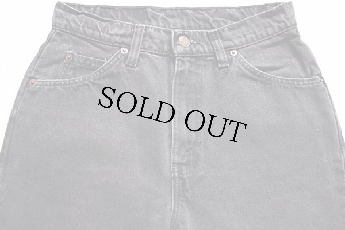 画像4: 90s カナダ製 Levi'sリーバイス 622 ブラック デニムパンツ 8 (4)