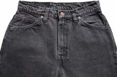 画像4: 90s カナダ製 Levi'sリーバイス 622 ブラック デニムパンツ 8 (4)