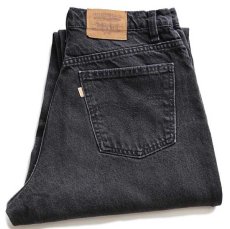 画像1: 90s カナダ製 Levi'sリーバイス 816 ブラック デニムパンツ 14 (1)