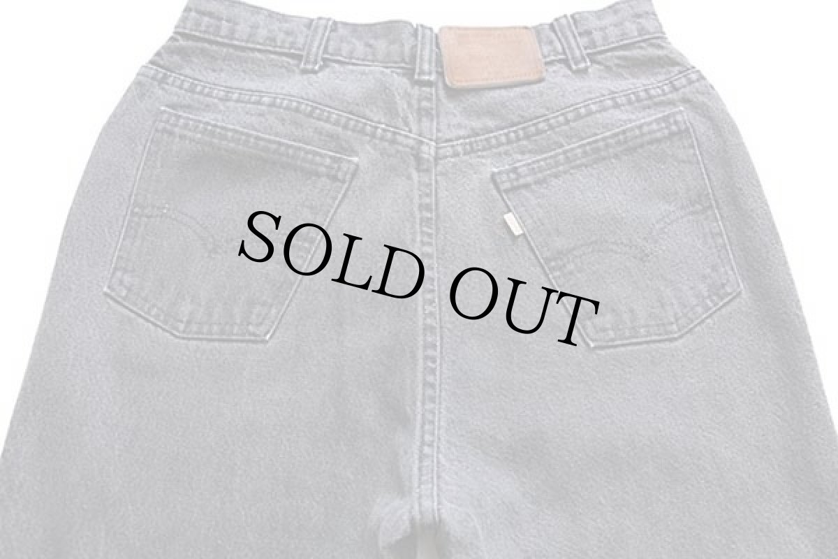 画像5: 80s カナダ製 Levi'sリーバイス 631 先染め ブラック デニムパンツ w32 (5)