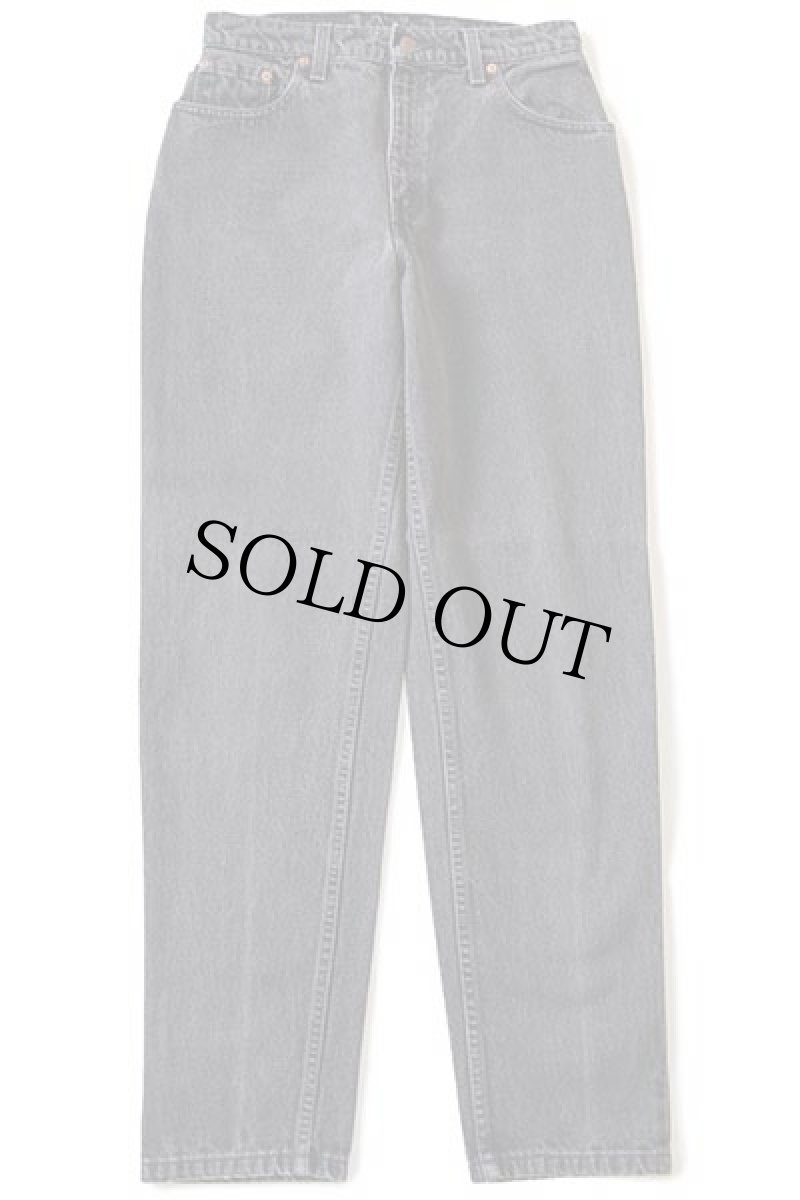 画像2: 90s USA製 Levi'sリーバイス 551 ブラック デニムパンツ 10 MED (2)