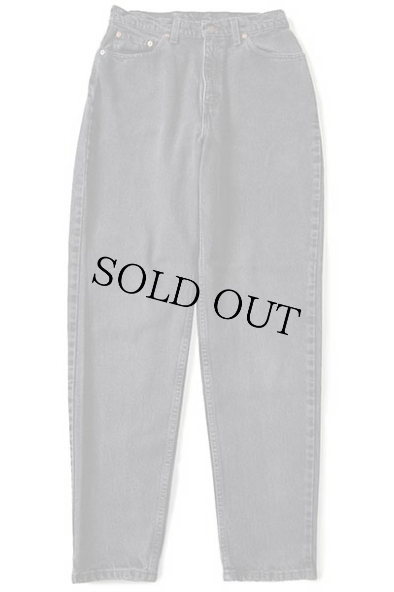 画像2: 90s USA製 Levi'sリーバイス 521 ブラック デニムパンツ 12 MED (2)