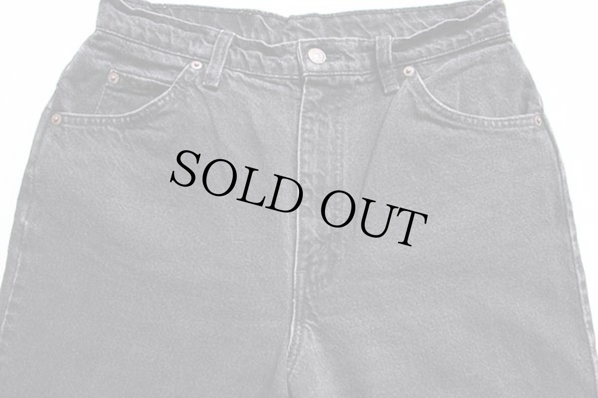 画像4: 90s カナダ製 Levi'sリーバイス 816 ブラック デニムパンツ 14 (4)