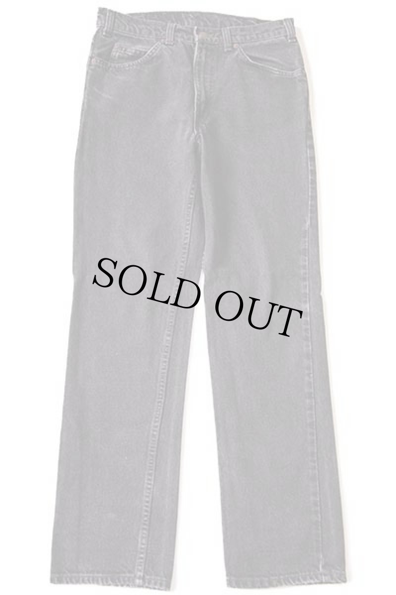 画像2: 90s カナダ製 Levi'sリーバイス 619 ブラック デニムパンツ w32 L32 (2)