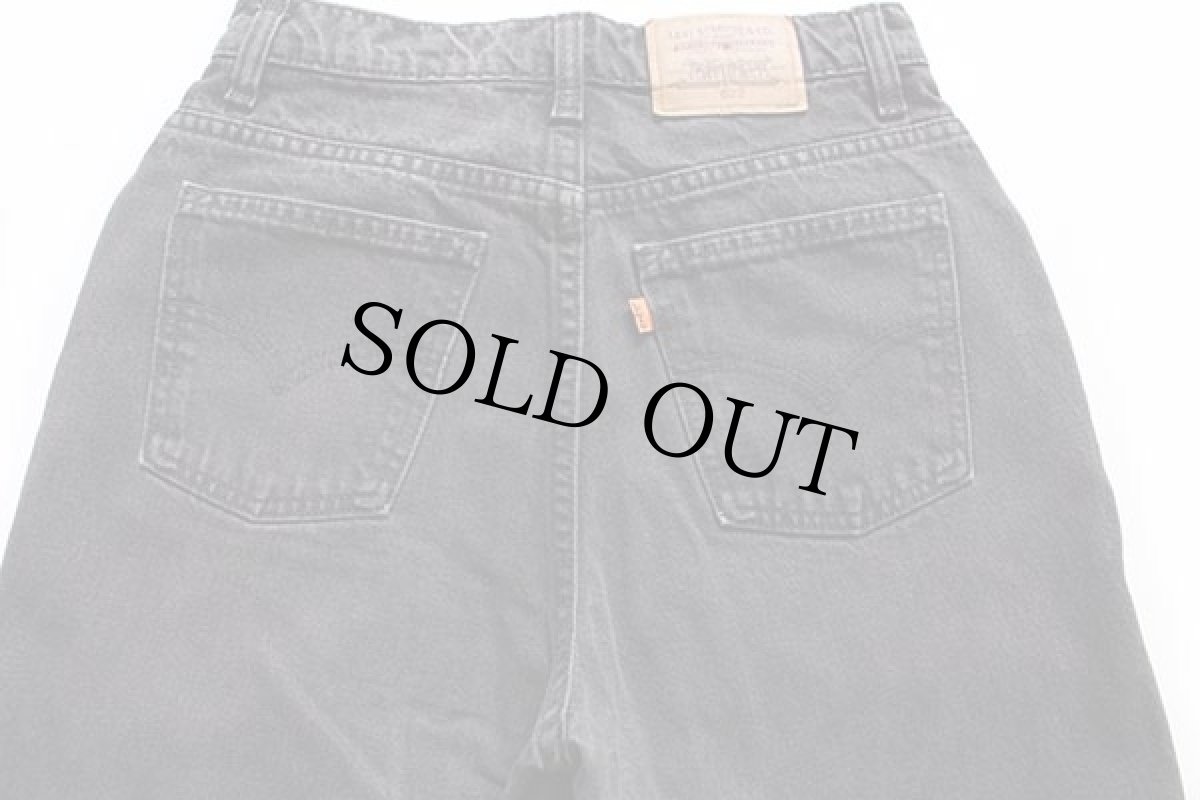 画像5: 90s カナダ製 Levi'sリーバイス 622 ブラック デニムパンツ 8 (5)