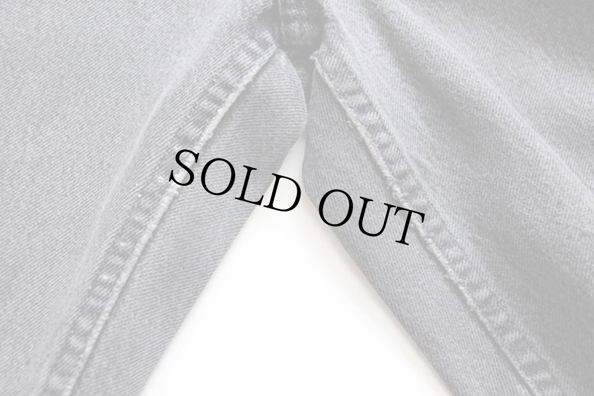 画像8: 80s カナダ製 Levi'sリーバイス 631 先染め ブラック デニムパンツ w32 (8)