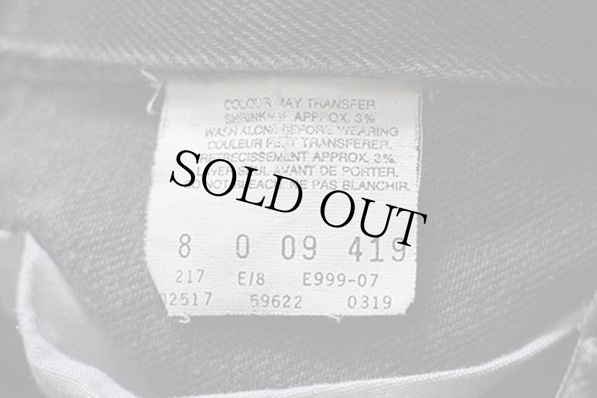 画像7: 90s カナダ製 Levi'sリーバイス 622 ブラック デニムパンツ 8 (7)