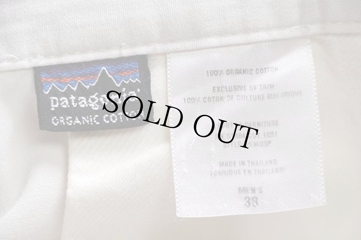 画像6: patagoniaパタゴニア オーガニックコットンパンツ オフホワイト 38 (6)