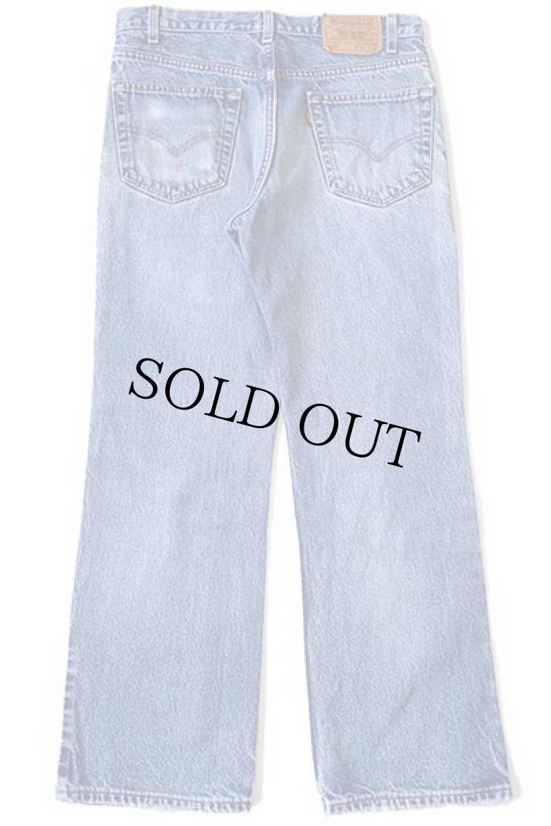 画像3: 00s USA製 Levi'sリーバイス 517 デニムパンツ w34 L30★32 ブーツカット (3)