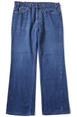 画像2: 80s USA製 Levi'sリーバイス 517 ストレッチ デニムパンツ w36★ブーツカット (2)