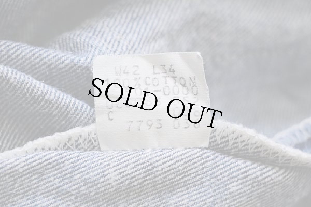 画像6: 80s USA製 Levi'sリーバイス 501 デニムパンツ w42 L34★61 (6)