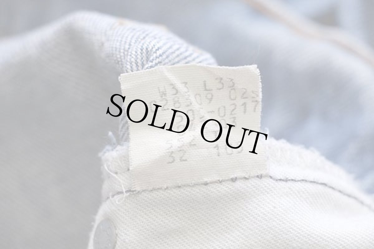 画像7: 80s USA製 Levi'sリーバイス 505 デニムパンツ w33 L33★51 (7)