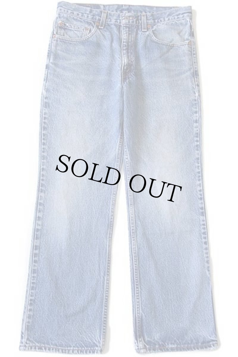 画像2: 00s USA製 Levi'sリーバイス 517 デニムパンツ w34 L30★32 ブーツカット (2)