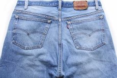 画像5: 90s USA製 Levi'sリーバイス 501 デニムパンツ w38★60 (5)