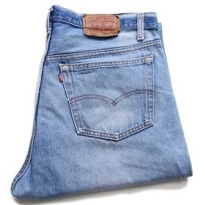 画像1: 90s USA製 Levi'sリーバイス 501 デニムパンツ w38★60 (1)