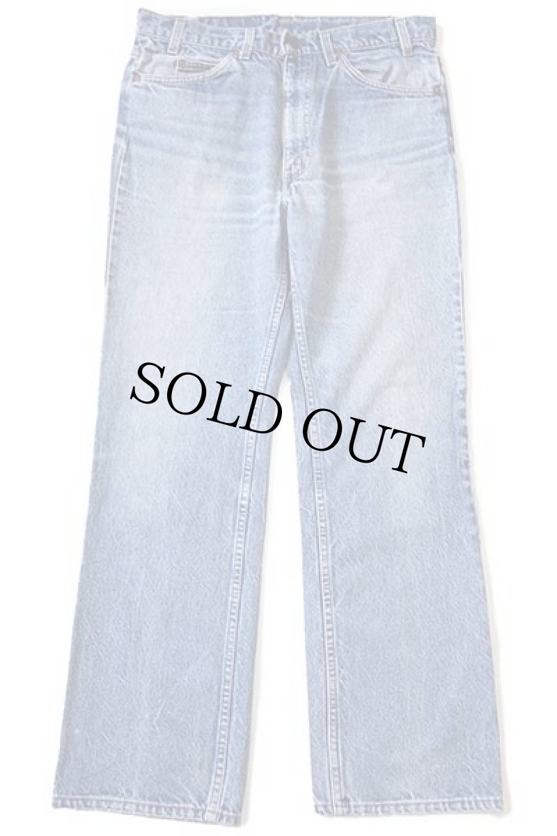 画像2: 80s USA製 Levi'sリーバイス 517 デニムパンツ w34 L31★28 ブーツカット (2)
