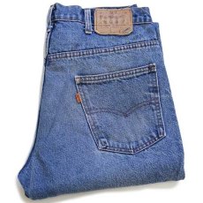 画像1: 80s USA製 Levi'sリーバイス 517 デニムパンツ w36 L32★33 ブーツカット (1)