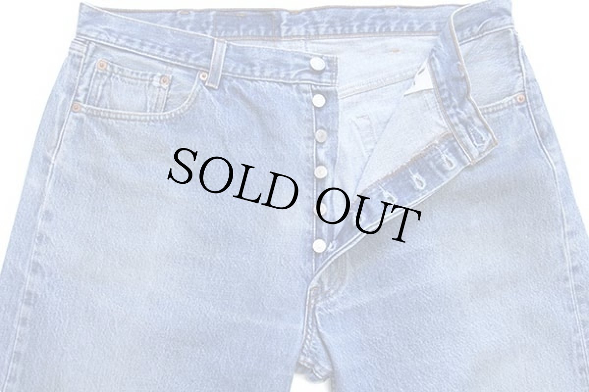 画像4: 90s USA製 Levi'sリーバイス 501 デニムパンツ w40 L32★68 (4)