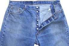 画像4: 90s USA製 Levi'sリーバイス 501 デニムパンツ w40 L32★68 (4)