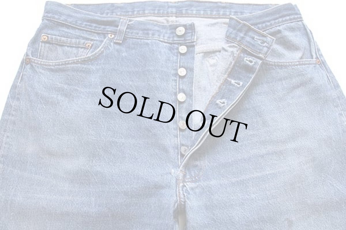 画像4: 80s USA製 Levi'sリーバイス 501 デニムパンツ w42 L34★61 (4)