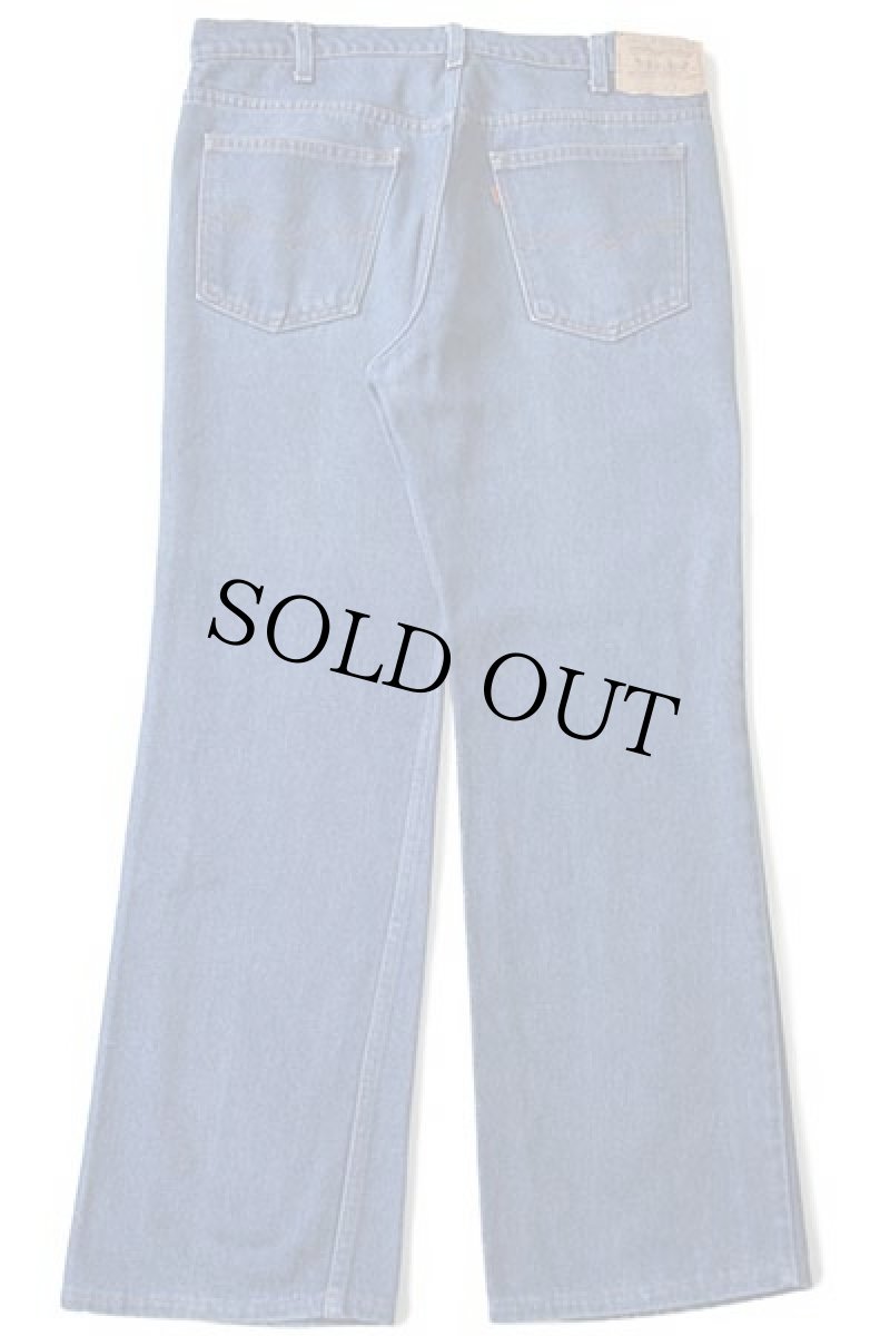 画像3: 80s USA製 Levi'sリーバイス 517 ストレッチ デニムパンツ w36★ブーツカット (3)