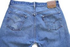 画像5: 00s USA製 Levi'sリーバイス 501 デニムパンツ ペンキ飛び w36 L34★66  (5)