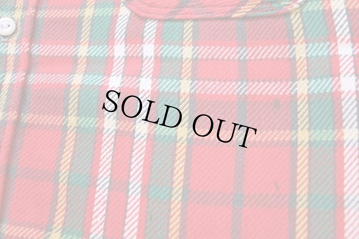 画像5: 70s JCPenney BIGMACビッグマック チェック コットン フランネルシャツ LT (5)