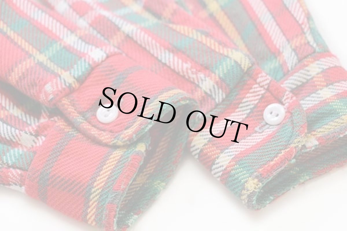 画像6: 70s JCPenney BIGMACビッグマック チェック コットン フランネルシャツ LT (6)