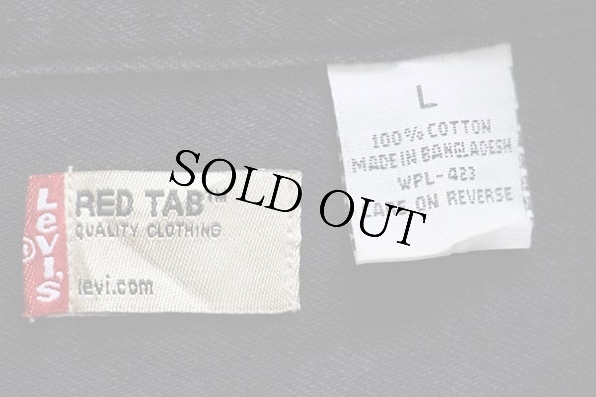 画像4: 00s Levi'sリーバイス ブラック デニムシャツ L (4)