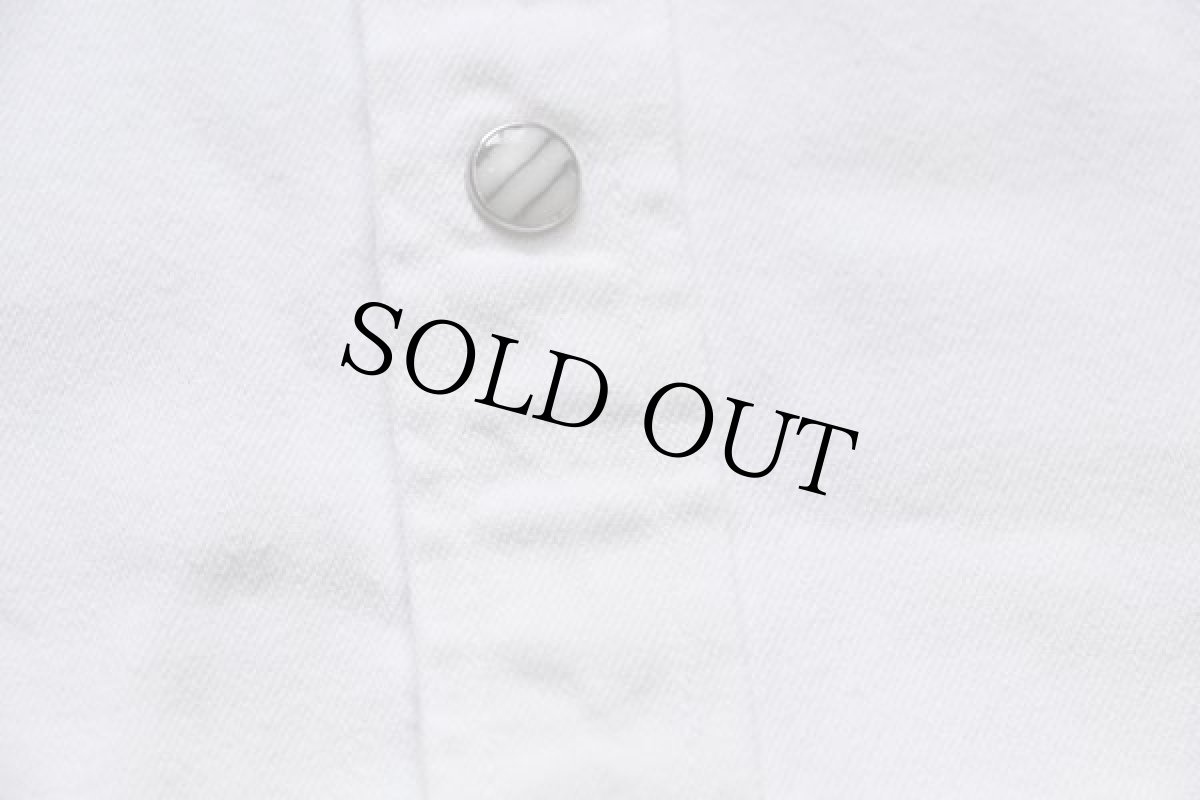 画像6: 90s Levi'sリーバイス ホワイトデニム ウエスタンシャツ L (6)