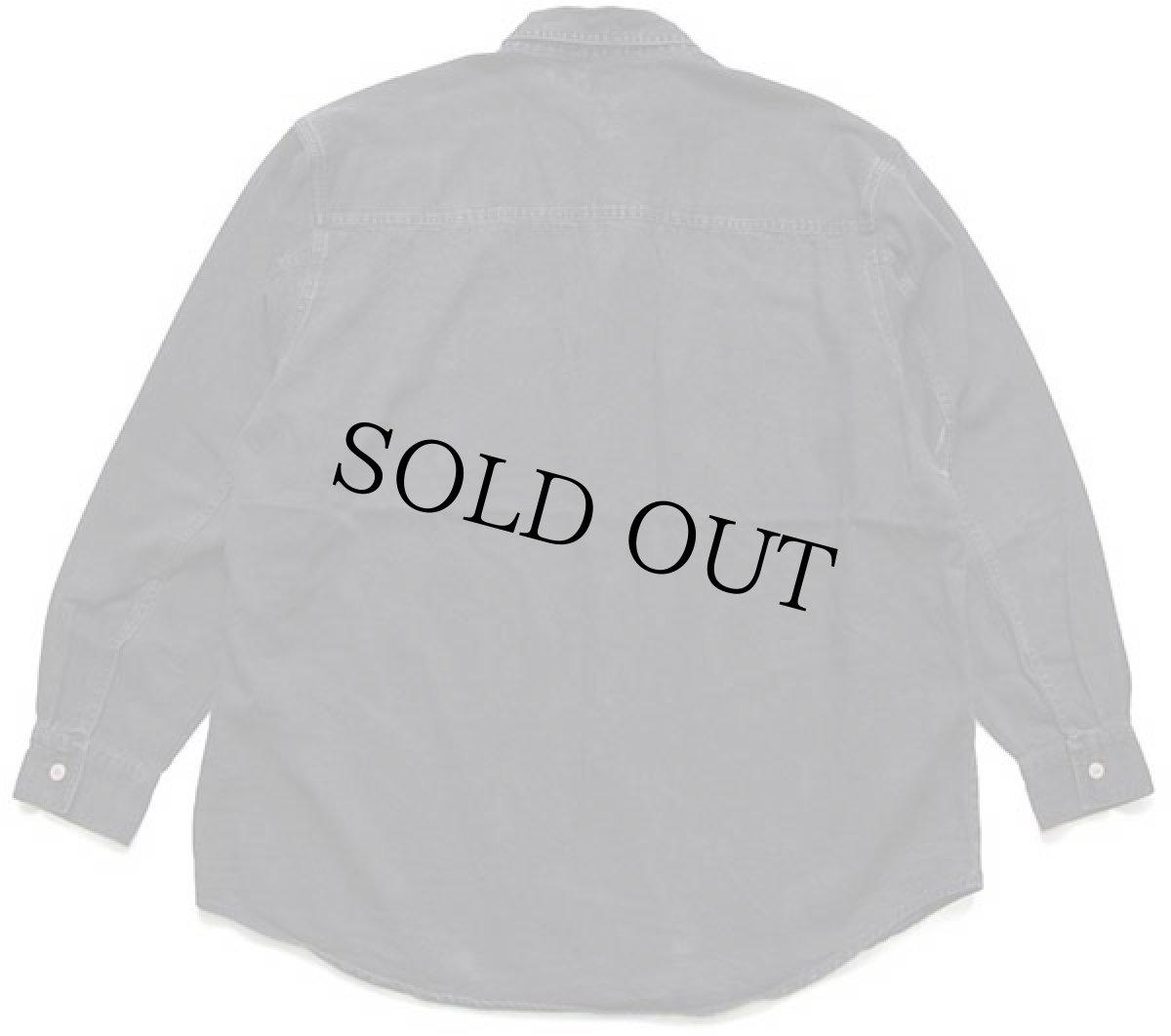 画像2: 00s Levi'sリーバイス ブラック デニムシャツ L (2)