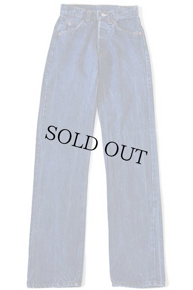 画像2: 80s USA製 Levi'sリーバイス 502 デニムパンツ w26 L34 (2)