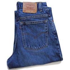 画像1: 00s USA製 Levi'sリーバイス 550 デニムパンツ 8 MIS S★120 (1)