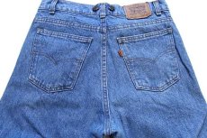 画像5: 80s USA製 Levi'sリーバイス 40552 サスペンダーボタン デニムパンツ w31 L34 (5)