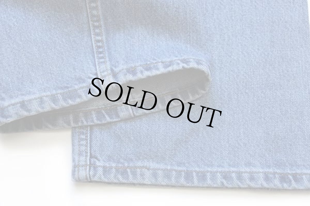 画像8: 90s USA製 Levi'sリーバイス DRY GOODS 569 デニムパンツ w33 L32 (8)