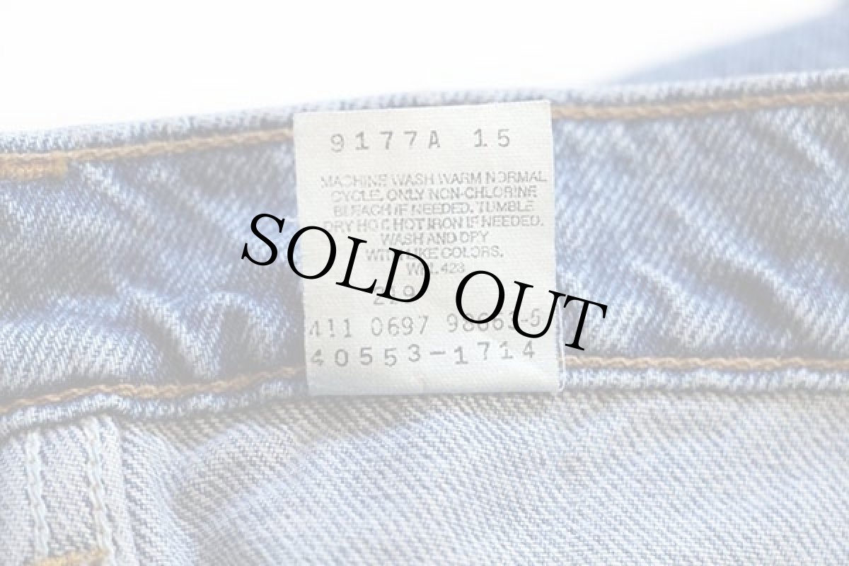 画像7: 90s メキシコ製 Levi'sリーバイス 553 デニムパンツ w38 L31 (7)