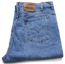 画像1: 90s メキシコ製 Levi'sリーバイス 550 デニムパンツ w40 L32★128 (1)