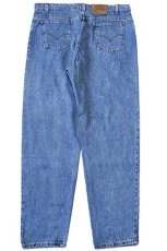 画像3: 90s メキシコ製 Levi'sリーバイス 550 デニムパンツ w40 L32★128 (3)