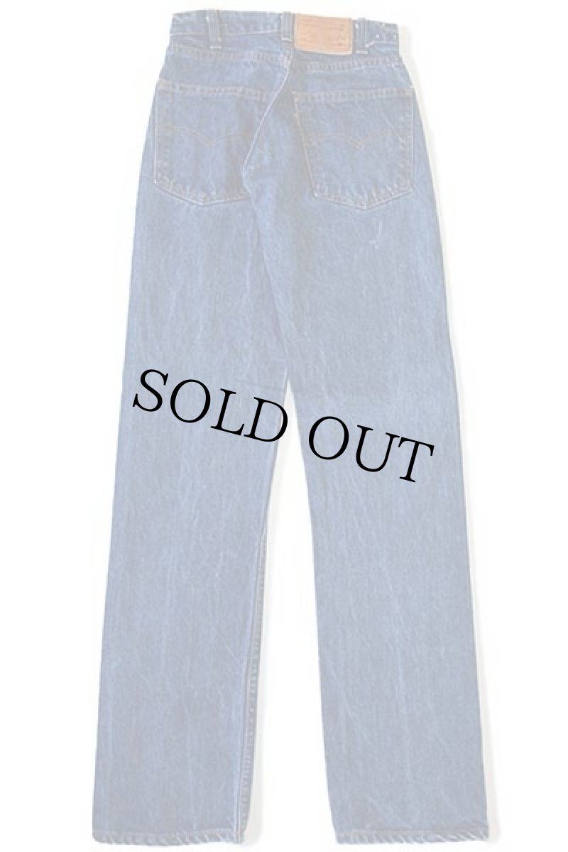 画像3: 80s USA製 Levi'sリーバイス 502 デニムパンツ w26 L34 (3)