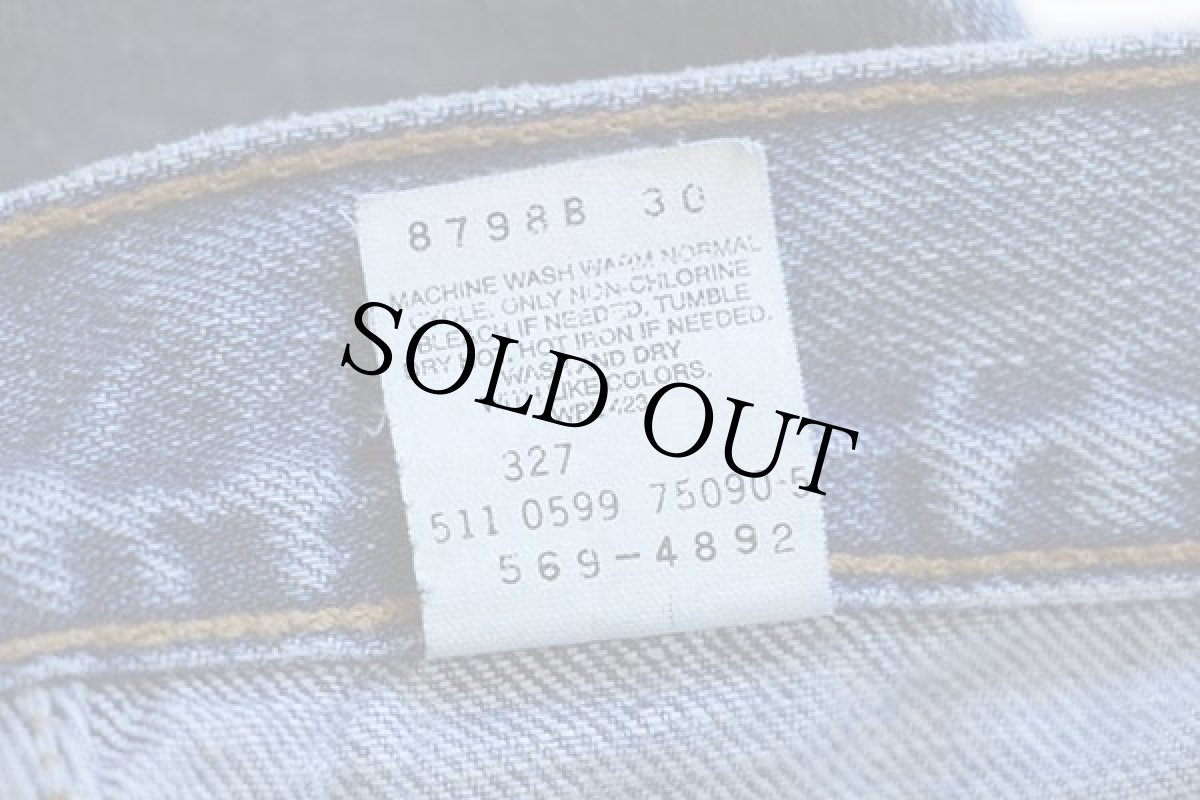 画像7: 90s USA製 Levi'sリーバイス DRY GOODS 569 デニムパンツ w33 L32 (7)