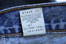 画像7: 90s USA製 Levi'sリーバイス DRY GOODS 569 デニムパンツ w33 L32 (7)