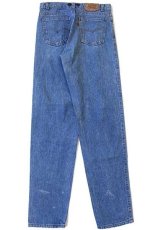 画像3: 80s USA製 Levi'sリーバイス 40552 サスペンダーボタン デニムパンツ w31 L34 (3)