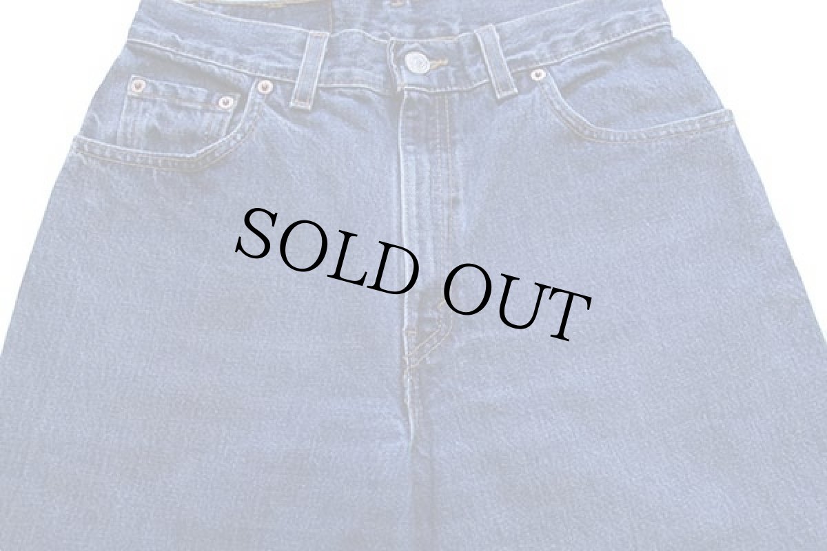 画像4: 00s USA製 Levi'sリーバイス 550 デニムパンツ 8 MIS S★120 (4)