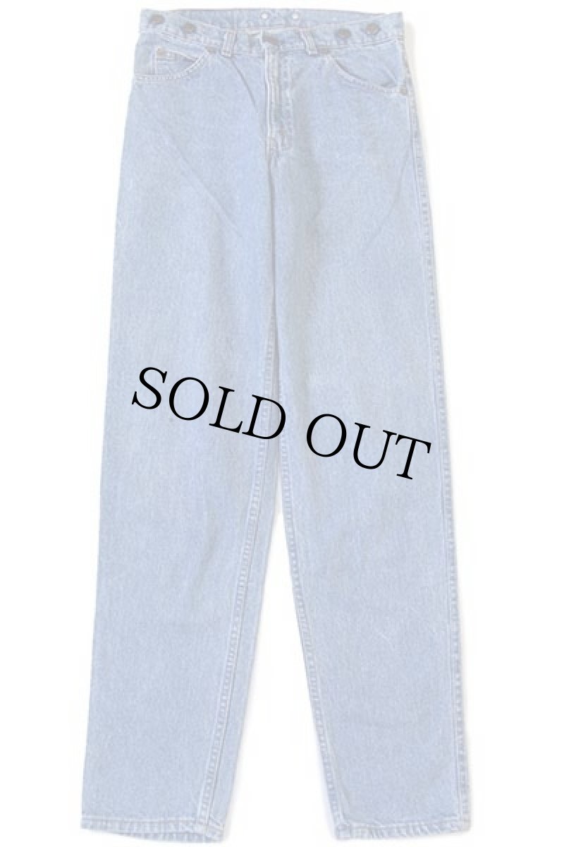 画像2: 80s USA製 Levi'sリーバイス 40552 サスペンダーボタン デニムパンツ W31 L34 (2)