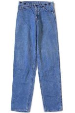 画像2: 80s USA製 Levi'sリーバイス 40552 サスペンダーボタン デニムパンツ w31 L34 (2)