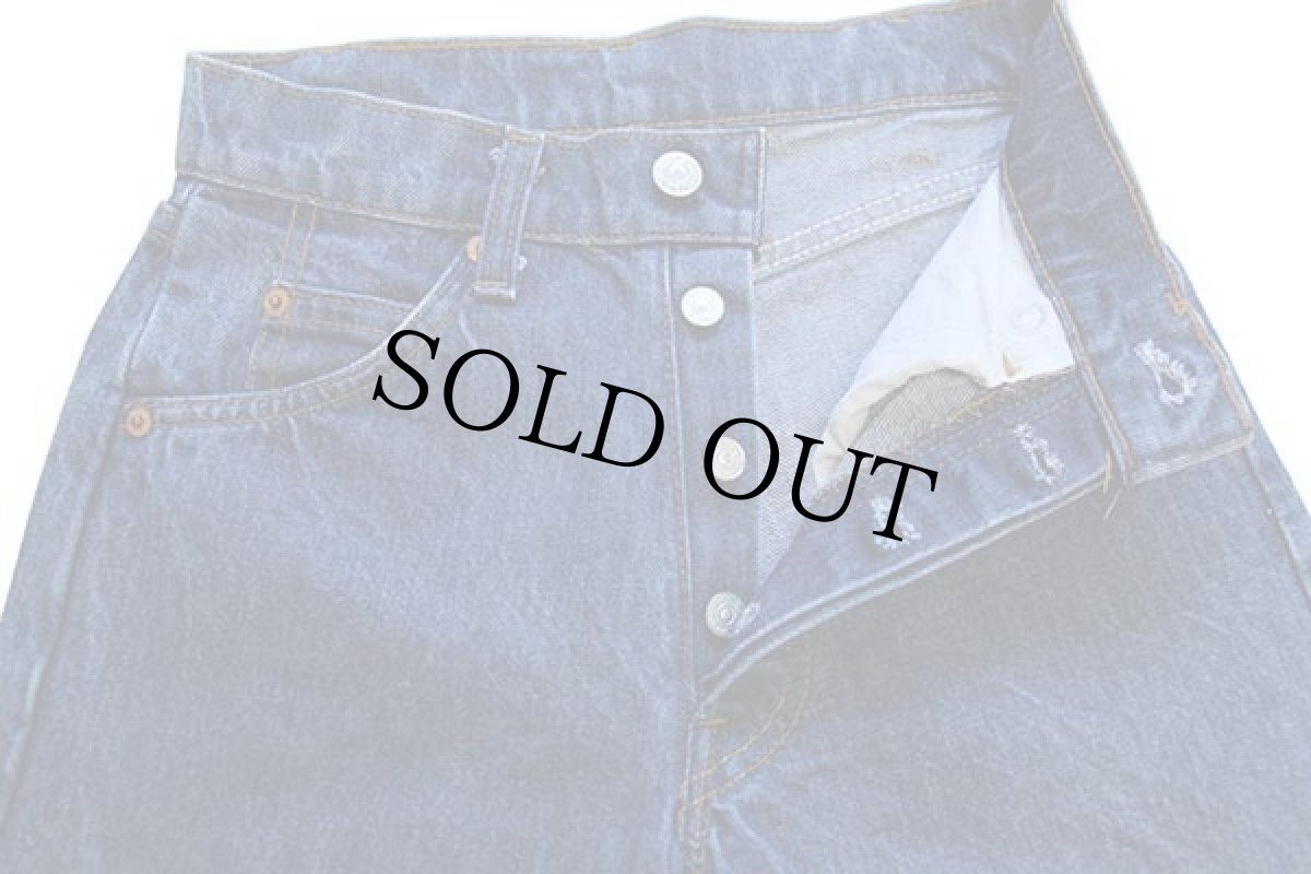 画像4: 80s USA製 Levi'sリーバイス 502 デニムパンツ w26 L34 (4)