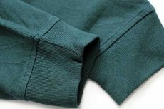 画像6: 未使用★ポロ ラルフローレン ワンポイント コットン ラガーシャツ 緑 XL (6)