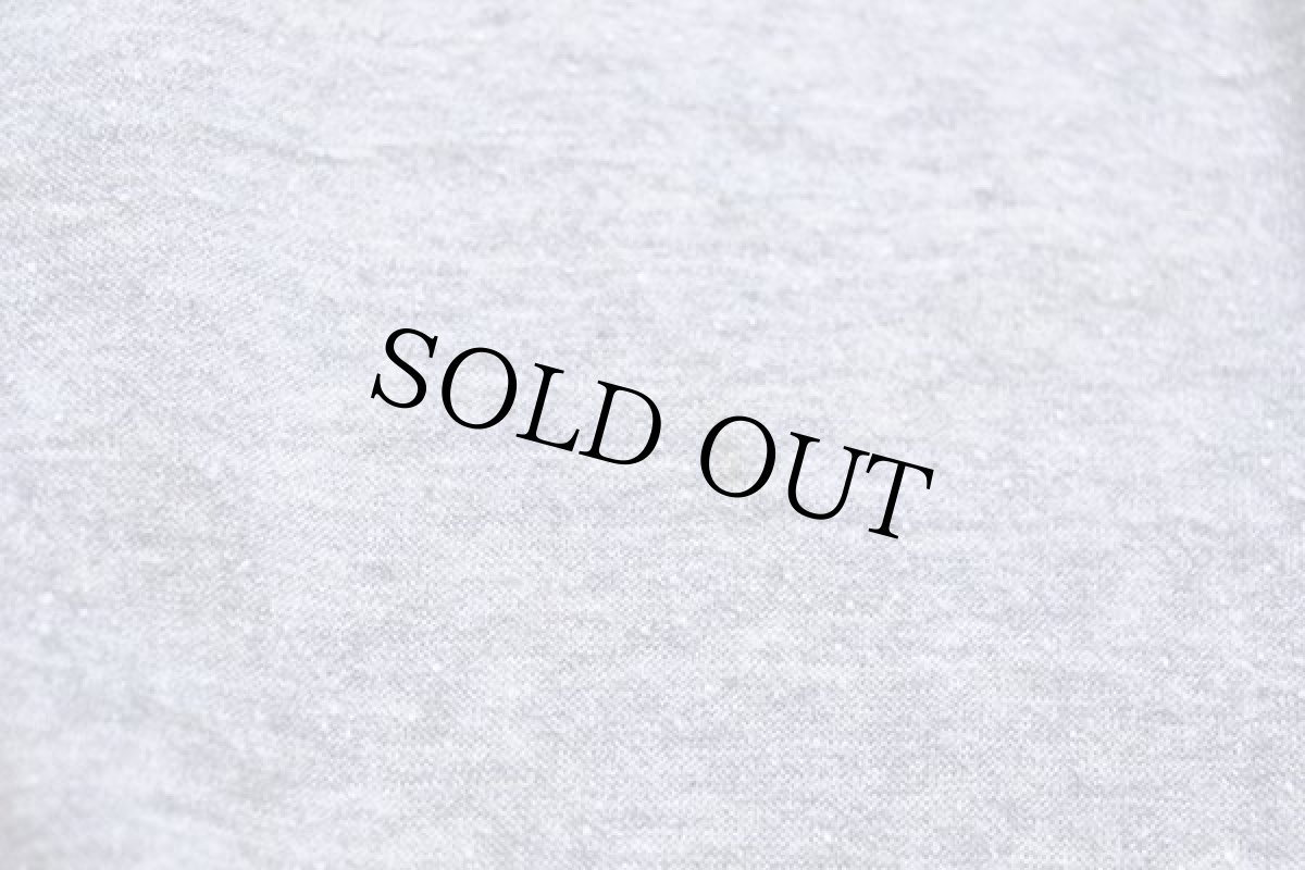 画像5: 80s HARVARD ひび割れプリント スウェット 杢グレー (5)