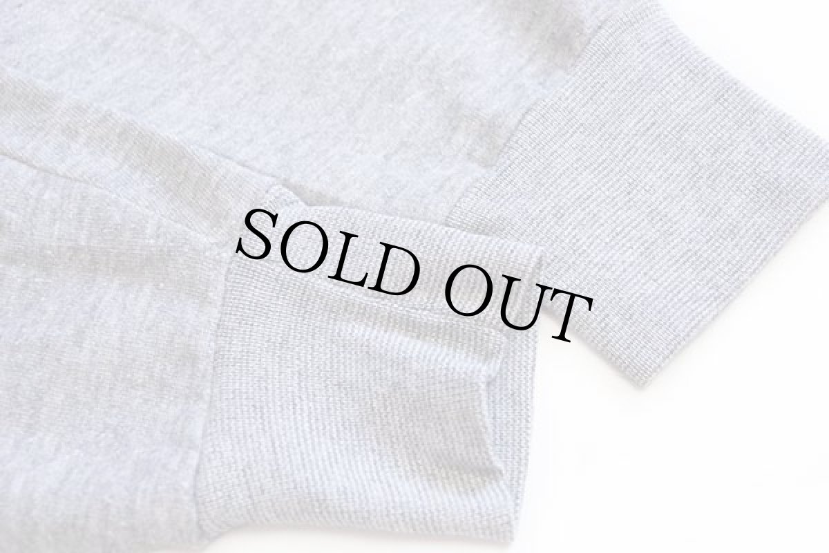 画像6: 80s HARVARD ひび割れプリント スウェット 杢グレー (6)